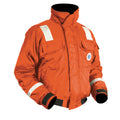 Mustang Survival Mustang Classic Flotation Bomber Jacket w/Reflective Tape - Orange - Large — marine flotation coats/pants