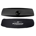 PTM Watersports VR-140 Elite Mirror & Cover Combo - Black — marine mirrors