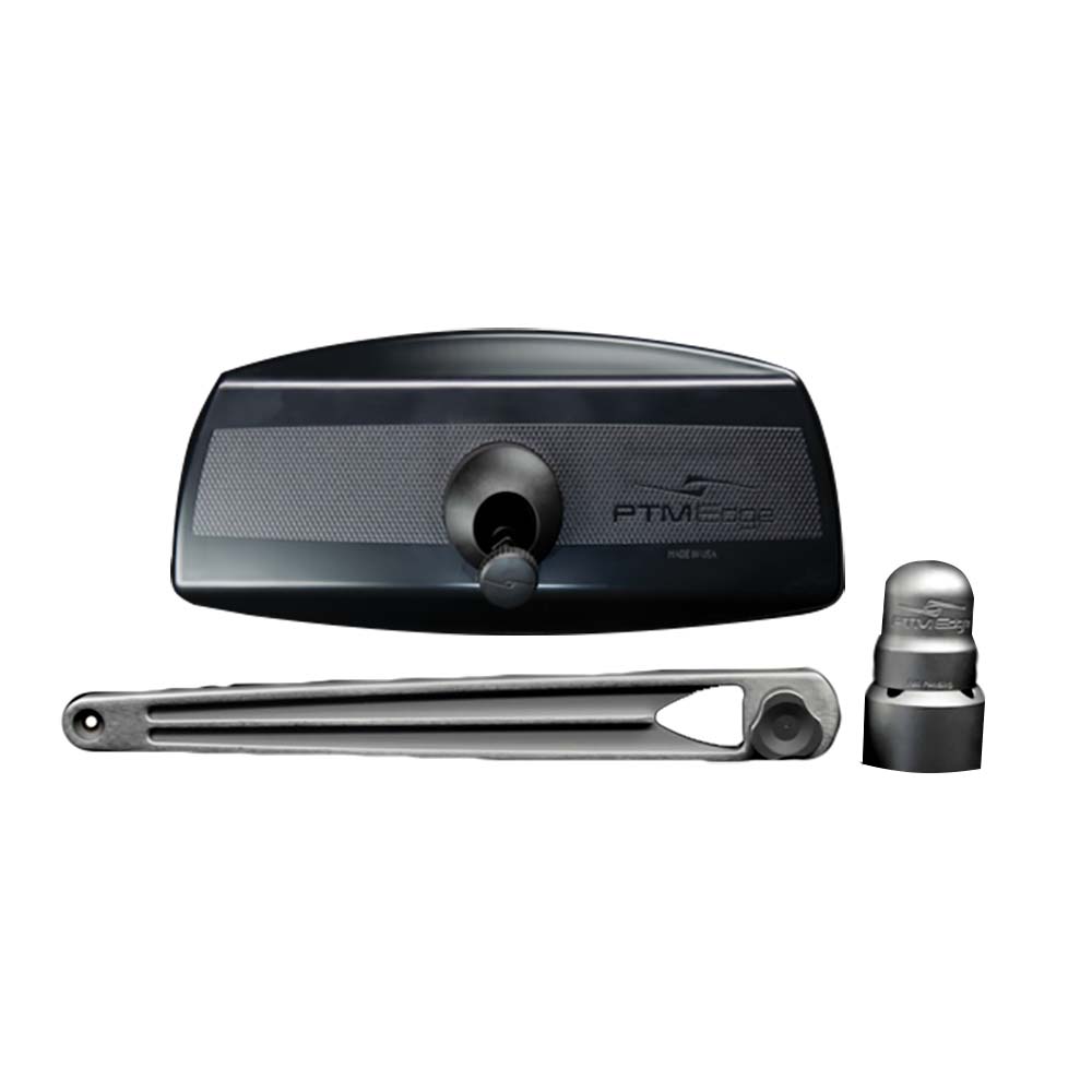 PTM Watersports UCX-17 PRO Pontoon Mirror/Bracket Kit - Titanium Grey — marine mirrors