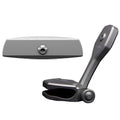 PTM Watersports Mirror/Bracket Kit w/VR-140 Elite Mirror & ZXR-320 (Titanium Grey) — marine mirrors