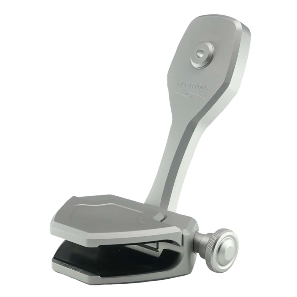 PTM Watersports ZXR-360 Pivoting Mirror Bracket - Silver — marine mirrors