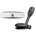 PTM Watersports Mirror/Bracket Kit w/VR-140 Elite Mirror & ZXR-360 (Titanium Grey) — marine mirrors