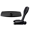 PTM Watersports Mirror/Bracket Kit w/VR-140 Elite Mirror & ZXR-360 (Black) — marine mirrors