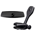 PTM Watersports Mirror/Bracket Kit w/VR-140 Elite Mirror & ZXR-361 (Black) — marine mirrors