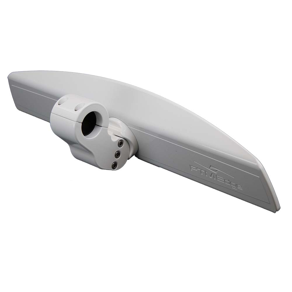 PTM Watersports VX-140 Center Console Mirror w/Tube Mount - White — marine mirrors