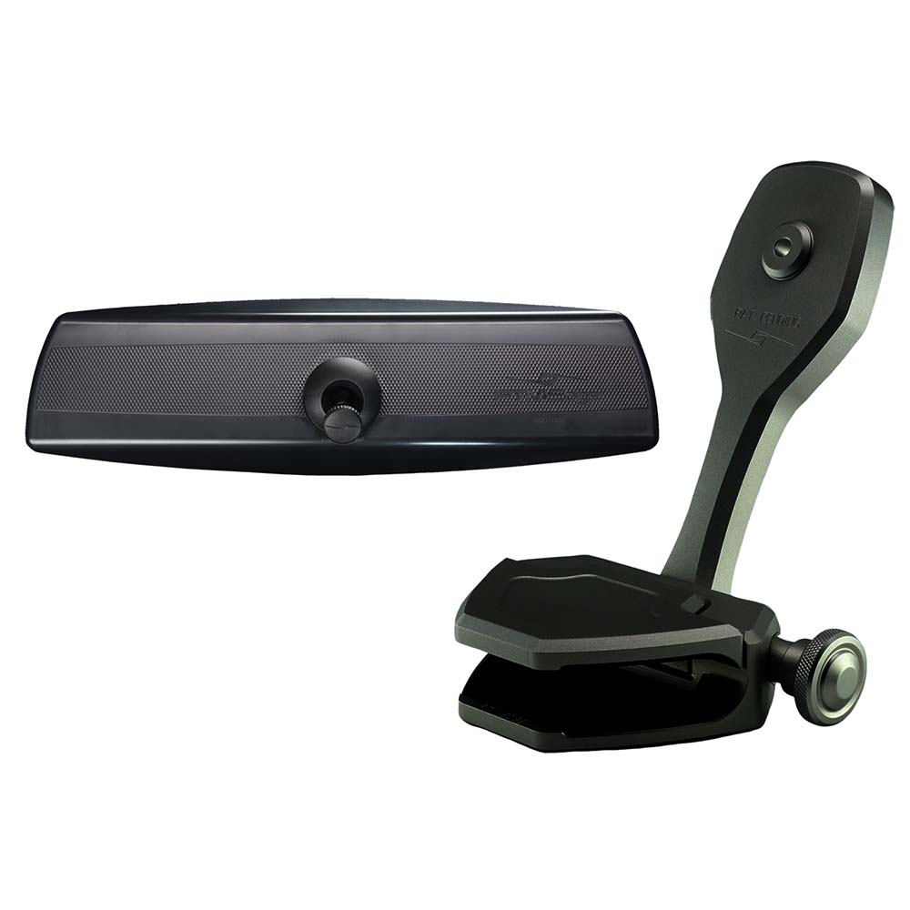 PTM Watersports Mirror/Bracket Kit w/VR-140 PRO Mirror & ZXR-300 (Black) — marine mirrors
