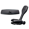 PTM Watersports Mirror/Bracket Kit with VR-140 PRO Mirror & ZXR-320 (Black) — marine mirrors