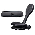 PTM Watersports Mirror/Bracket Kit w/VR-140 PRO Mirror & ZXR-361 (Black) — marine mirrors