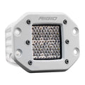 RIGID Industries D-Series PRO Hybrid Diffused Flush Mount White Light — marine flood/spreader lights