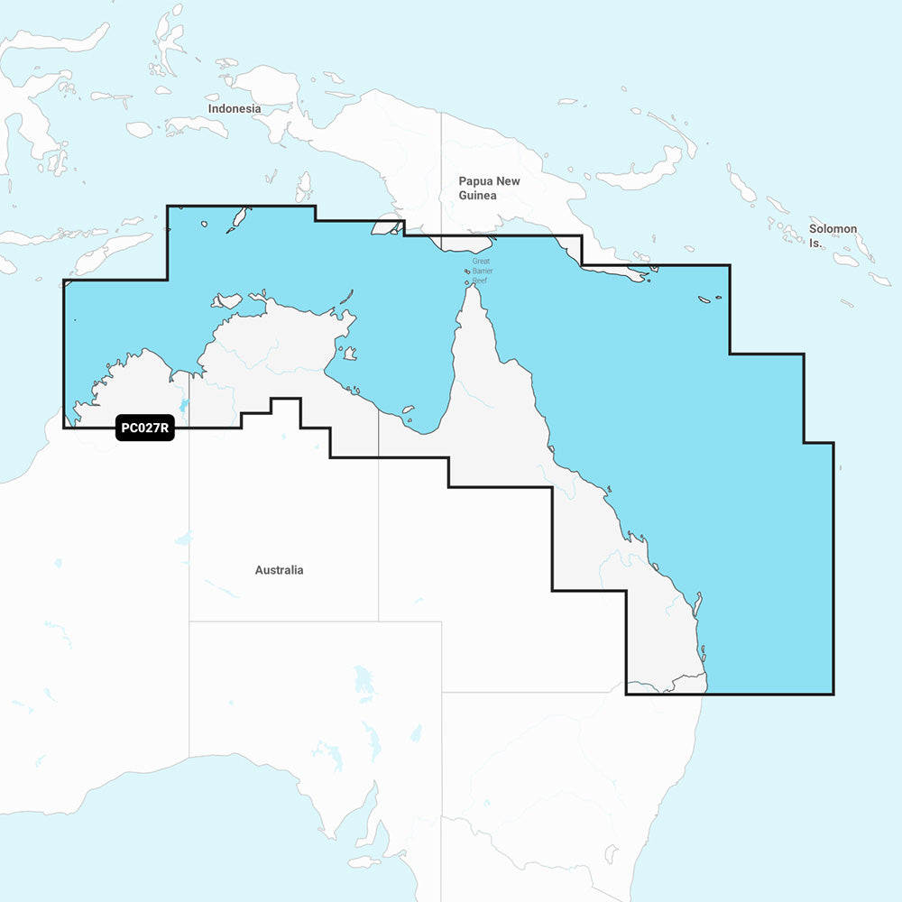 Navionics NAPC027R - Australia, Northeast - Navionics+ — marine navionics + row