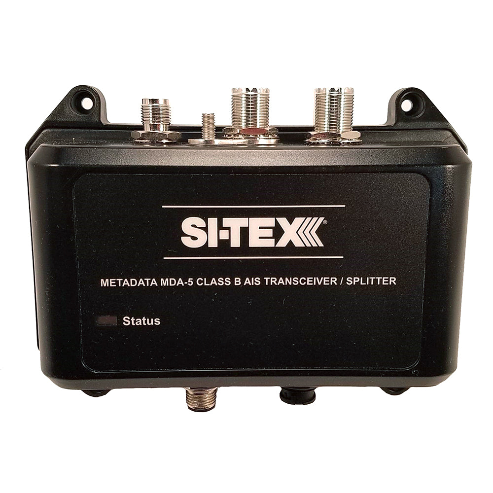 SI-TEX MDA-5H Hi-Power 5W SOTDMA Class B AIS Transceiver w/Built-In Antenna Splitter (w/o Wi-Fi) — marine ais systems