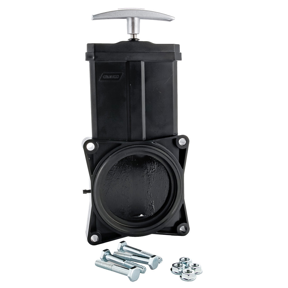 Camco 3" Waste Valve w/Metal Handle — marine sanitation