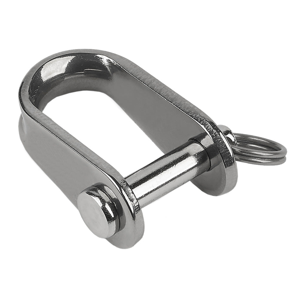 Schaefer Marine Schaefer Stamped "D" Shackle - 1/4" — marine shackles/rings/pins