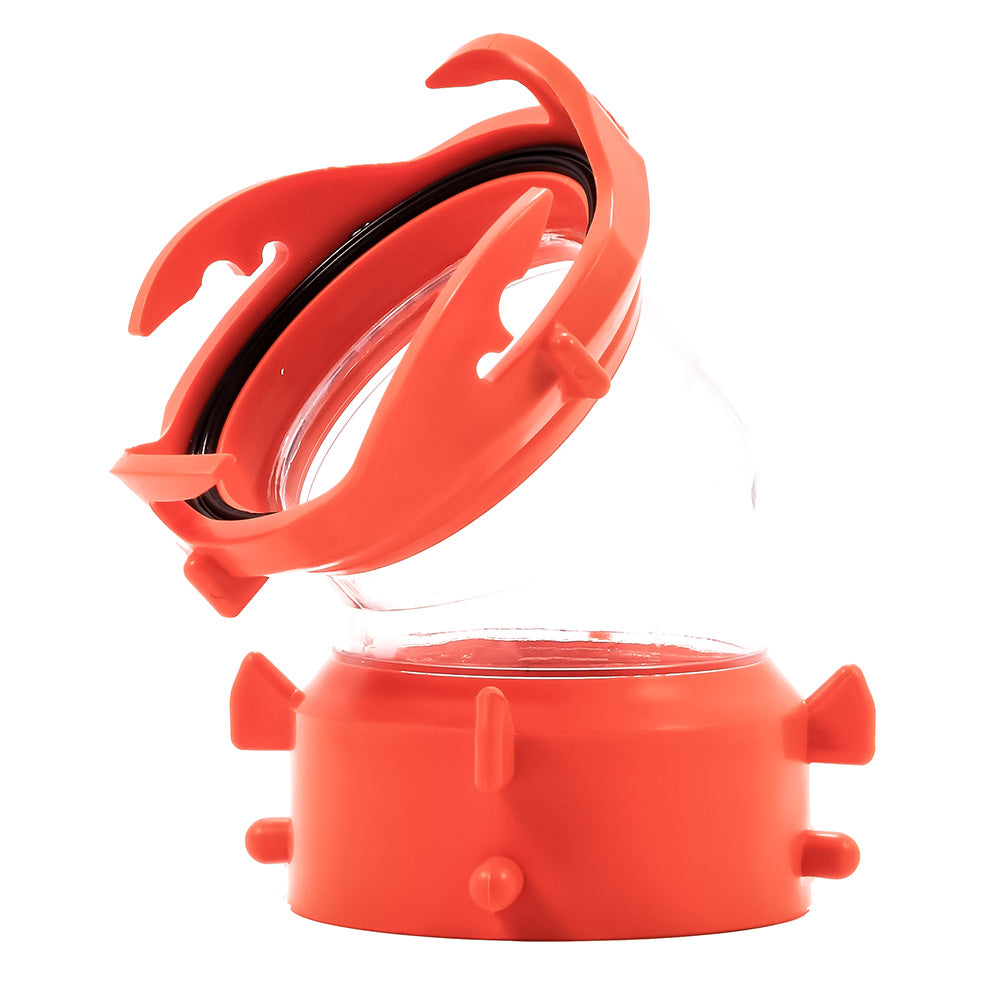 Camco RhinoFLEX 45-Degree Swivel Fitting Clear — marine sanitation