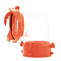 Camco RhinoFLEX 90-Degree Swivel Fitting Clear — marine sanitation