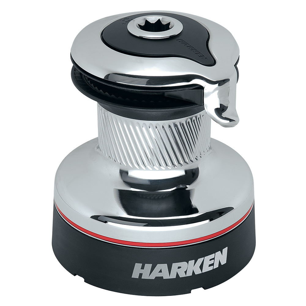 Harken 35 Self-Tailing Radial Chrome Winch - 2 Speed — marine winches
