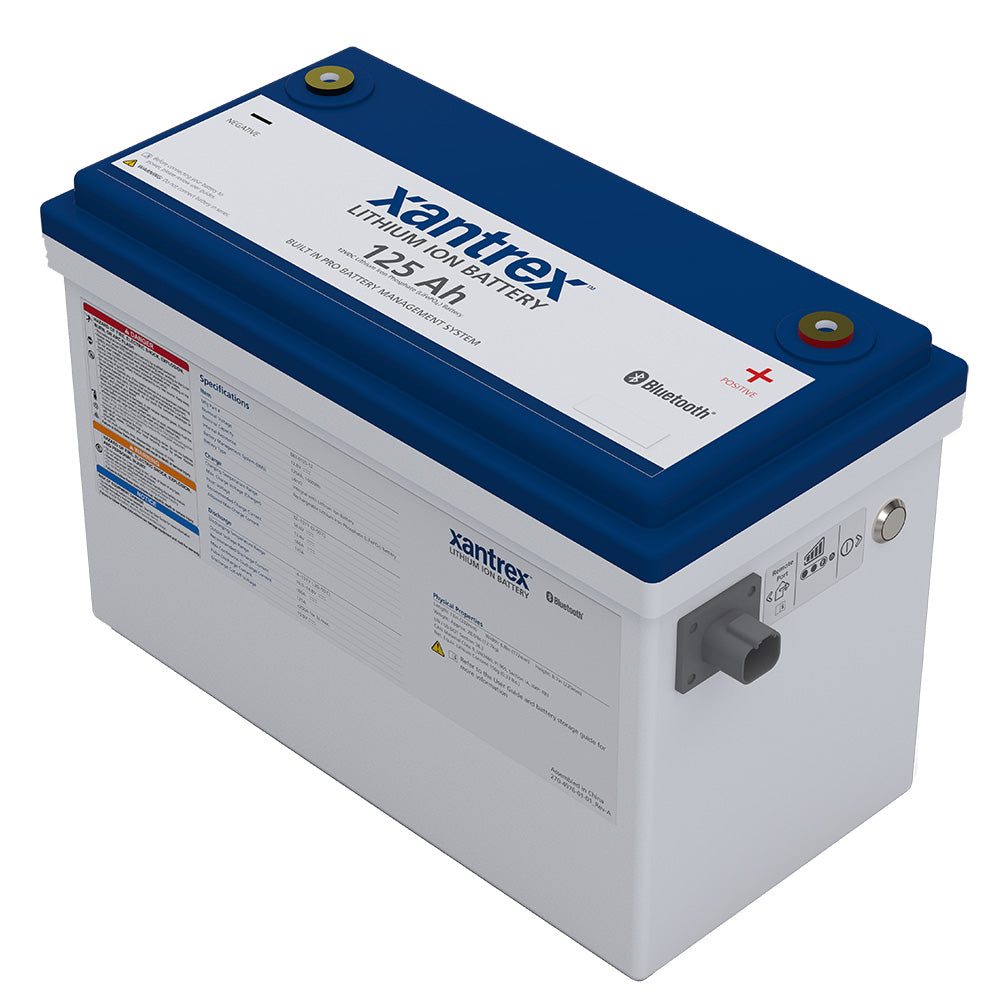 Xantrex Xantex Lithium Ion Phosphate (LiFePO4) Battery - 125AH - 12VDC — marine batteries