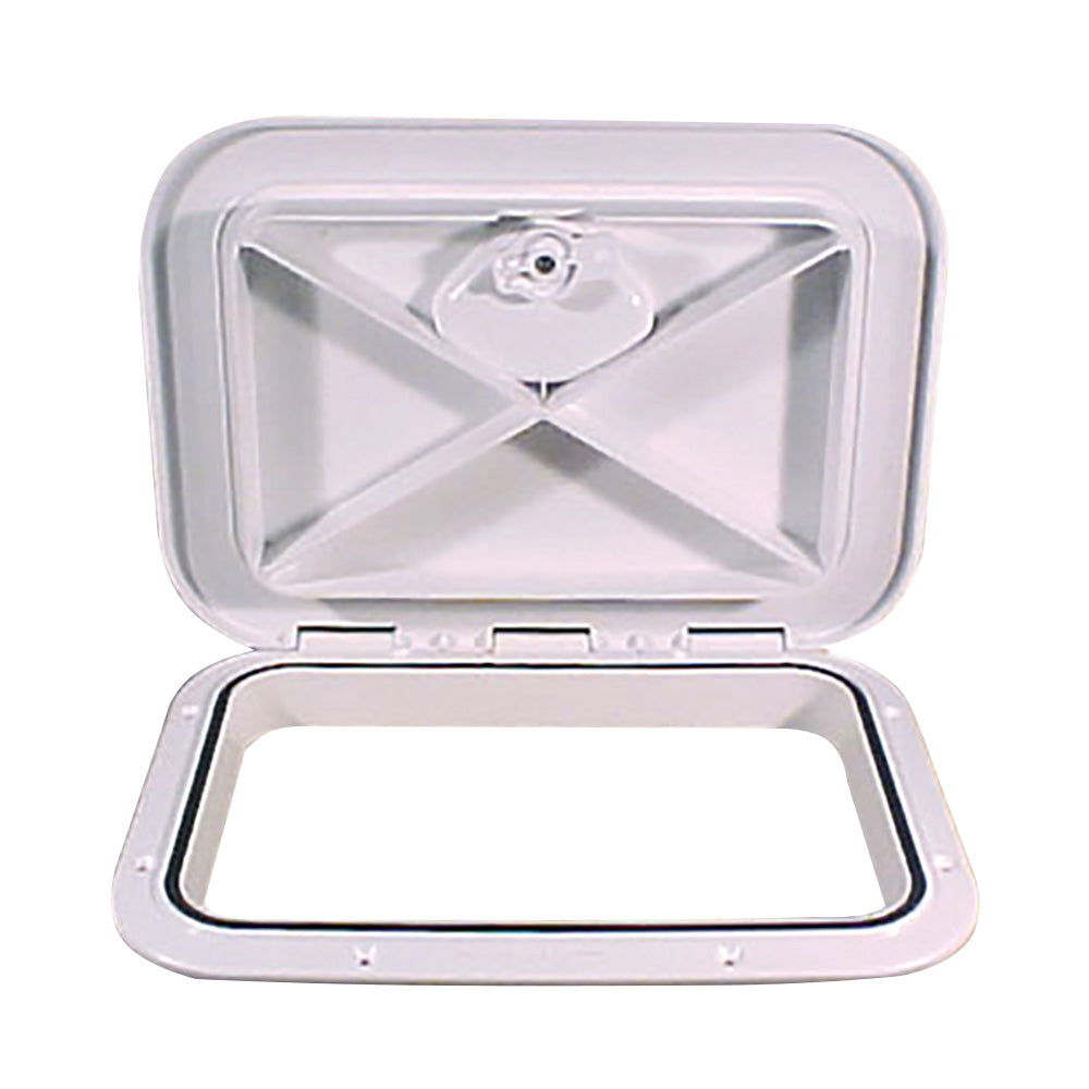 Beckson Marine Beckson 11" x 15" Flush Hatch White - ASA Material - Acrylonitrile Styrene Acrylate — marine hatches