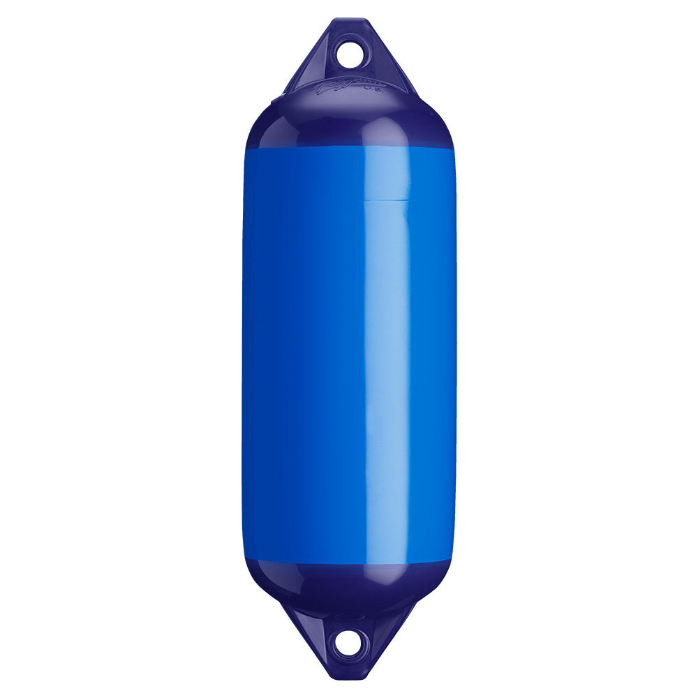 Polyform U.S. Polyform F-2 Twin Eye Fender 8.2" x 25" - Blue — marine fenders