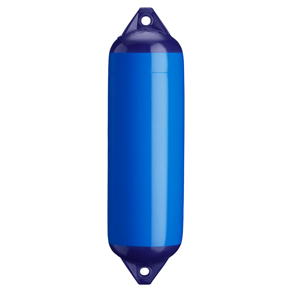 Polyform U.S. Polyform F-3 Twin Eye Fender 8.2" x 30" - Blue — marine fenders