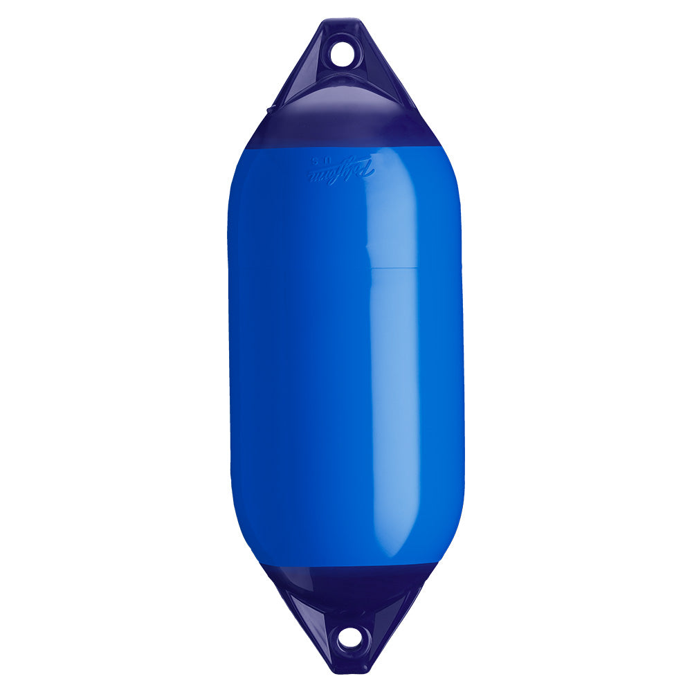 Polyform U.S. Polyform F-5 Twin Eye Fender 11" x 30" - Blue — marine fenders