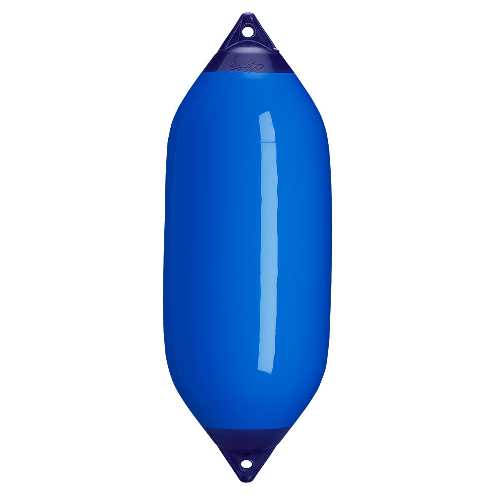 Polyform U.S. Polyform F-7 Twin Eye Fender 15" x 41" - Blue — marine fenders