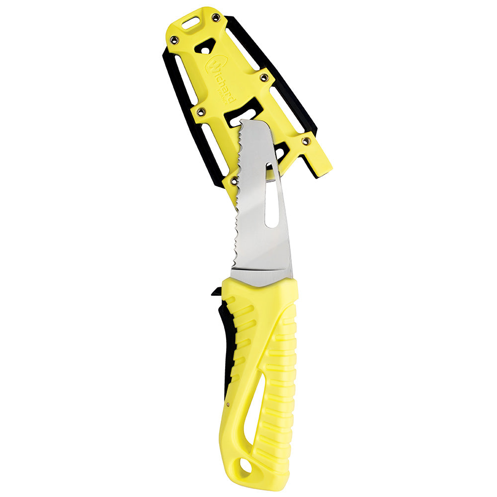 Wichard Marine Wichard Offshore Rescue Knife Fixed Blade - Fluorescent — marine accessories