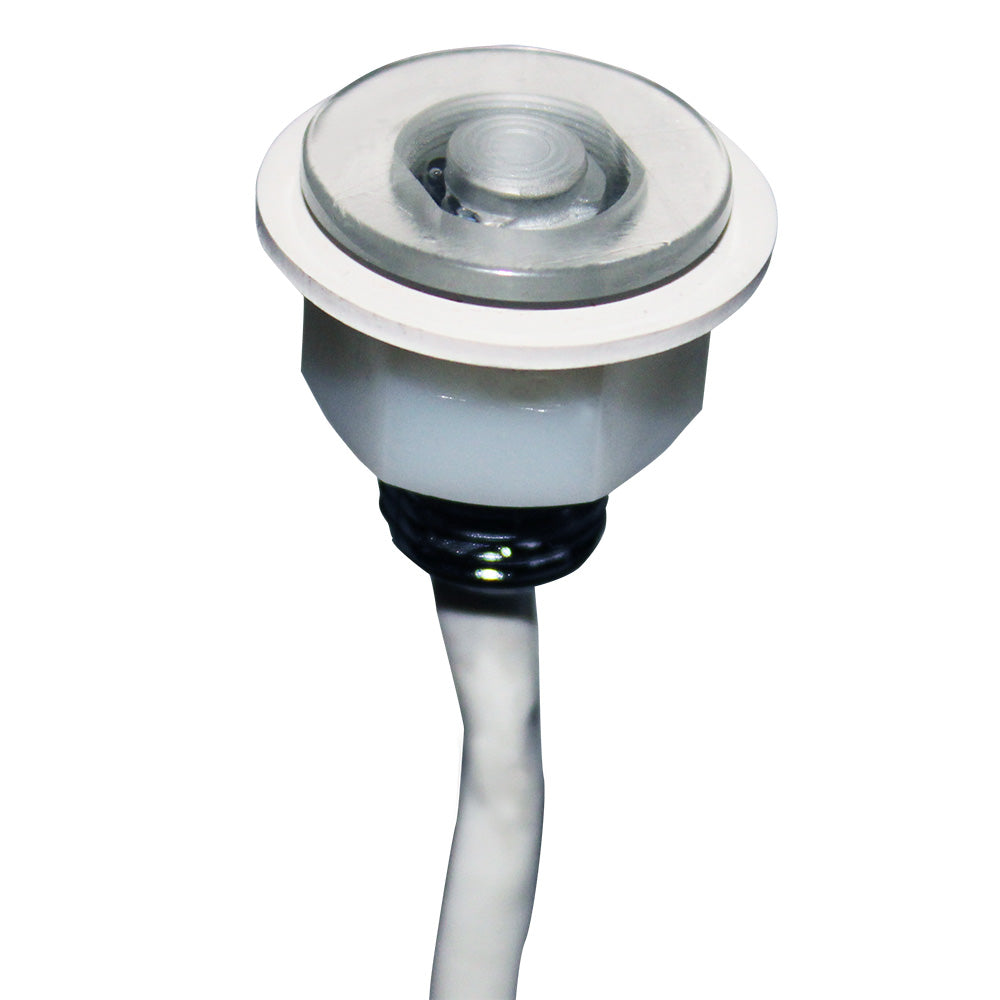 Shadow-Caster LED Lighting Shadow-Caster Round Accent Light RGB Clear Polycarbonate Housing — marine interior / courtesy light
