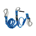 Wichard Marine Wichard Double Releasable Elastic Tether Fixed Line w/3 Hooks — marine accessories
