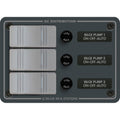 Blue Sea Systems Blue Sea 8665 Contura 3 Bilge Pump Control Panel — marine switches & accessories