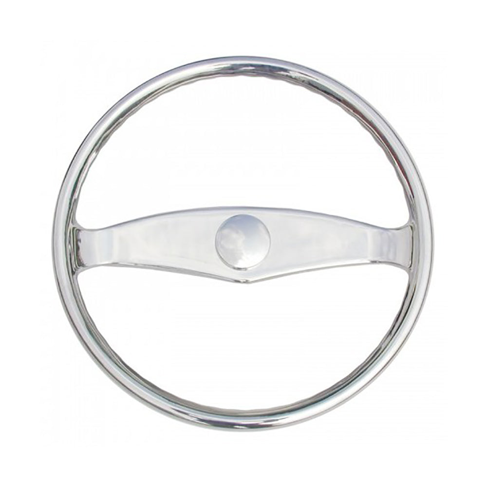 Schmitt Marine - Ongaro Wheel - 15.5" f/3/4" Teleflex Tapered Shaft — marine steering wheels