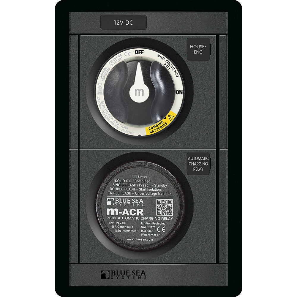 Blue Sea Systems Blue Sea 1494 - 360 Panel - Add-A-Battery — marine battery management