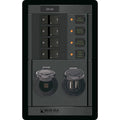 Blue Sea Systems Blue Sea 1495 - 360 Panel - 4 Position 12V w/Dual USB & 12V Socket — marine electrical panels