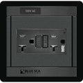 Blue Sea Systems Blue Sea 1499 - 360 Panel - 120V AC GFCI Dual Outlet — marine electrical panels