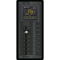 Blue Sea Systems Blue Sea 1504 - 360 Panel - ELCI + 5 Position 120V AC Flat Rocker w/M2 AC Multimeter — marine electrical panels
