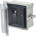 Blue Sea Systems Blue Sea 3121 - SMS Panel Enclosure w/ELCI (16A) & 3 Blanks - 230V AC — marine electrical panels