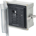 Blue Sea Systems Blue Sea 3123 - SMS Panel Enclosure w/ELCI (32A) & 3 Blanks - 230V AC — marine electrical panels