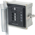 Blue Sea Systems Blue Sea 3130 - SMS Panel Enclosure w/Main & 3 Branch (15A) - 120V AC — marine electrical panels