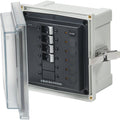 Blue Sea Systems Blue Sea 3133 - SMS Panel Enclosure w/Main & 3 Branch (12/24V) - 12/24V DC — marine electrical panels