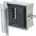Blue Sea Systems Blue Sea 3134 - SMS Panel Enclosure w/4 Branch (12/24V) - 12/24V DC — marine circuit breakers