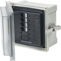 Blue Sea Systems Blue Sea 3135 - SMS Panel Enclosure w/UL Main & 3 Branch (12/24V) - 12/24V DC — marine electrical panels