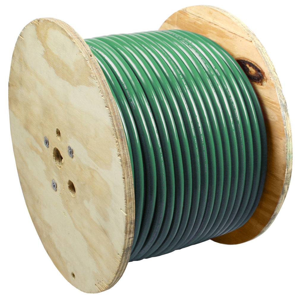 Pacer Green 6 AWG Battery Cable - 500' — marine wire