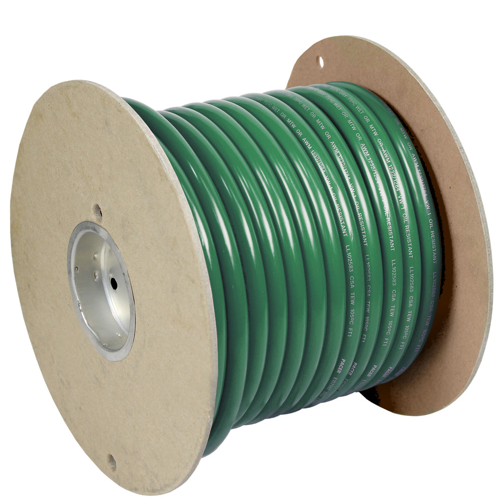 Pacer Green 2 AWG Battery Cable - 100' — marine wire