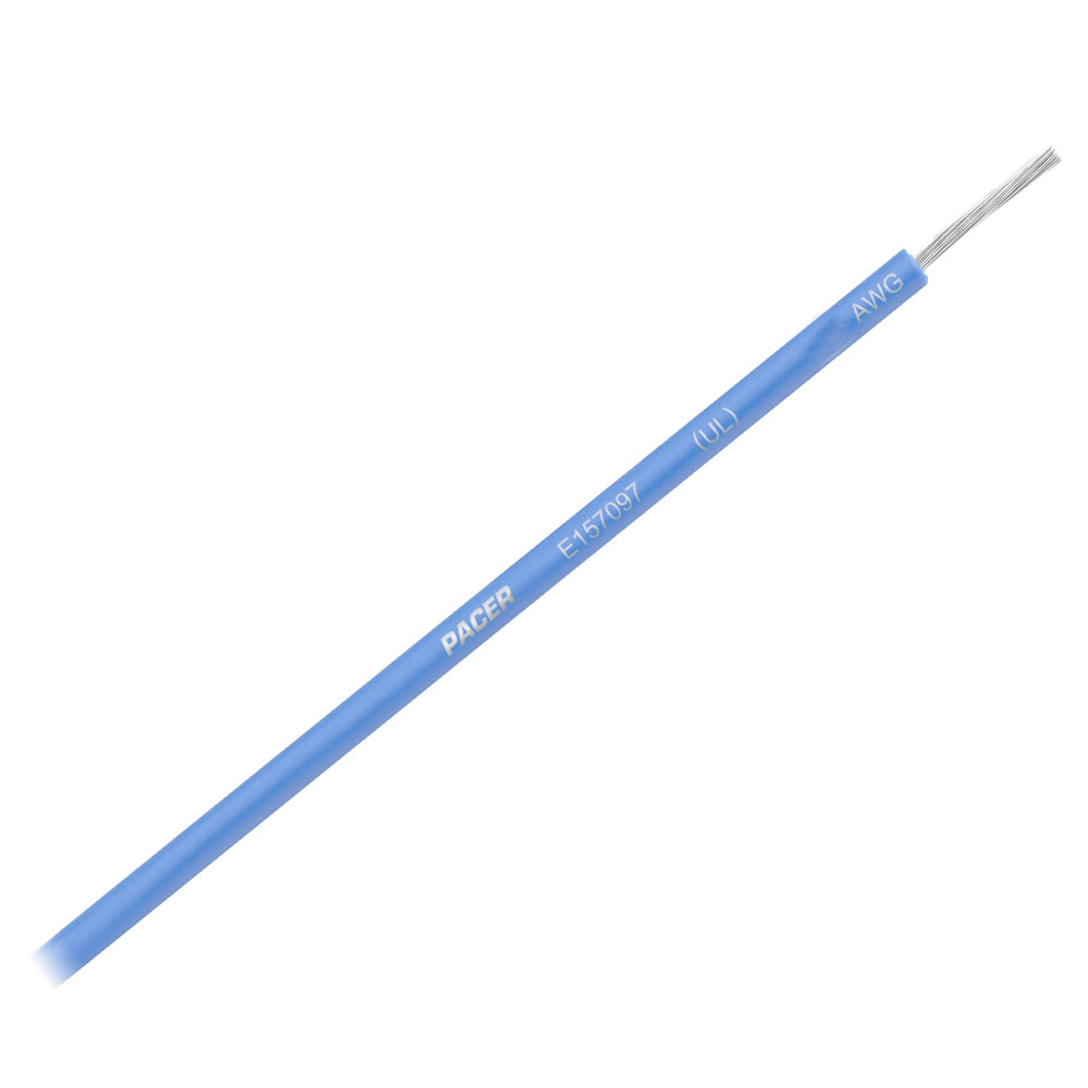 Pacer Blue 16 AWG Primary Wire - 25' — marine wire