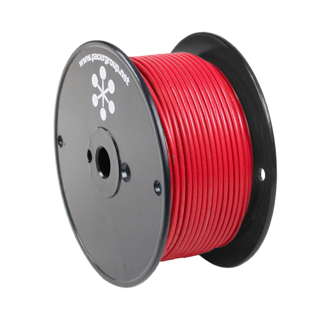 Pacer Red 16 AWG Primary Wire - 250' — marine wire