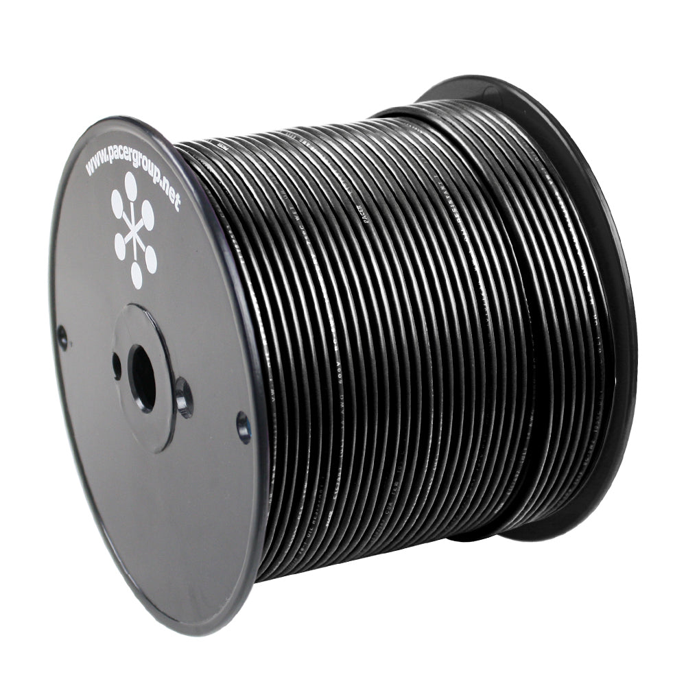 Pacer Black 16 AWG Primary Wire - 500' — marine wire