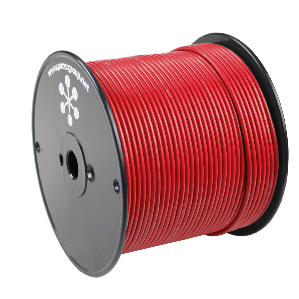 Pacer Red 16 AWG Primary Wire - 500' — marine wire
