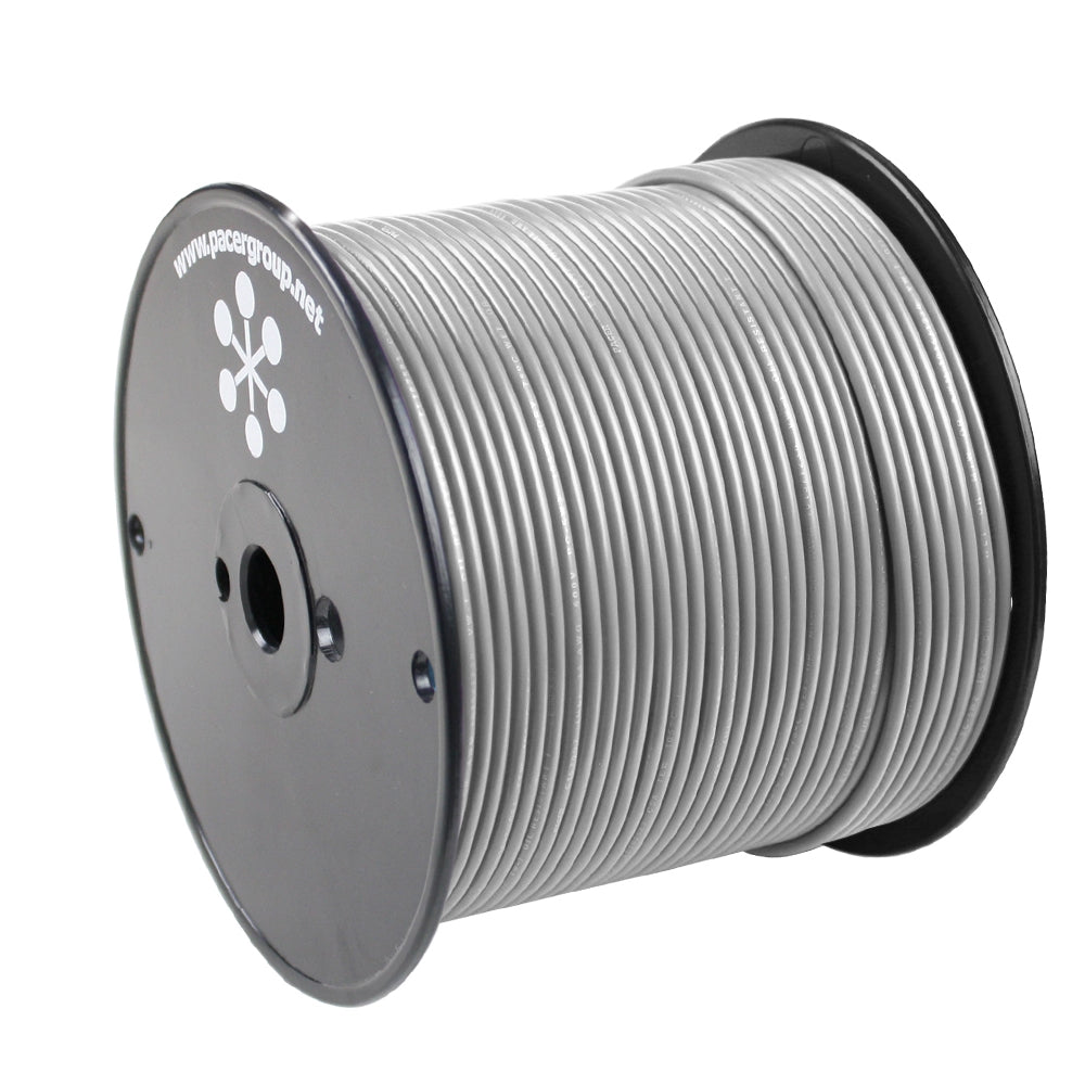 Pacer Grey 16 AWG Primary Wire - 500' — marine wire