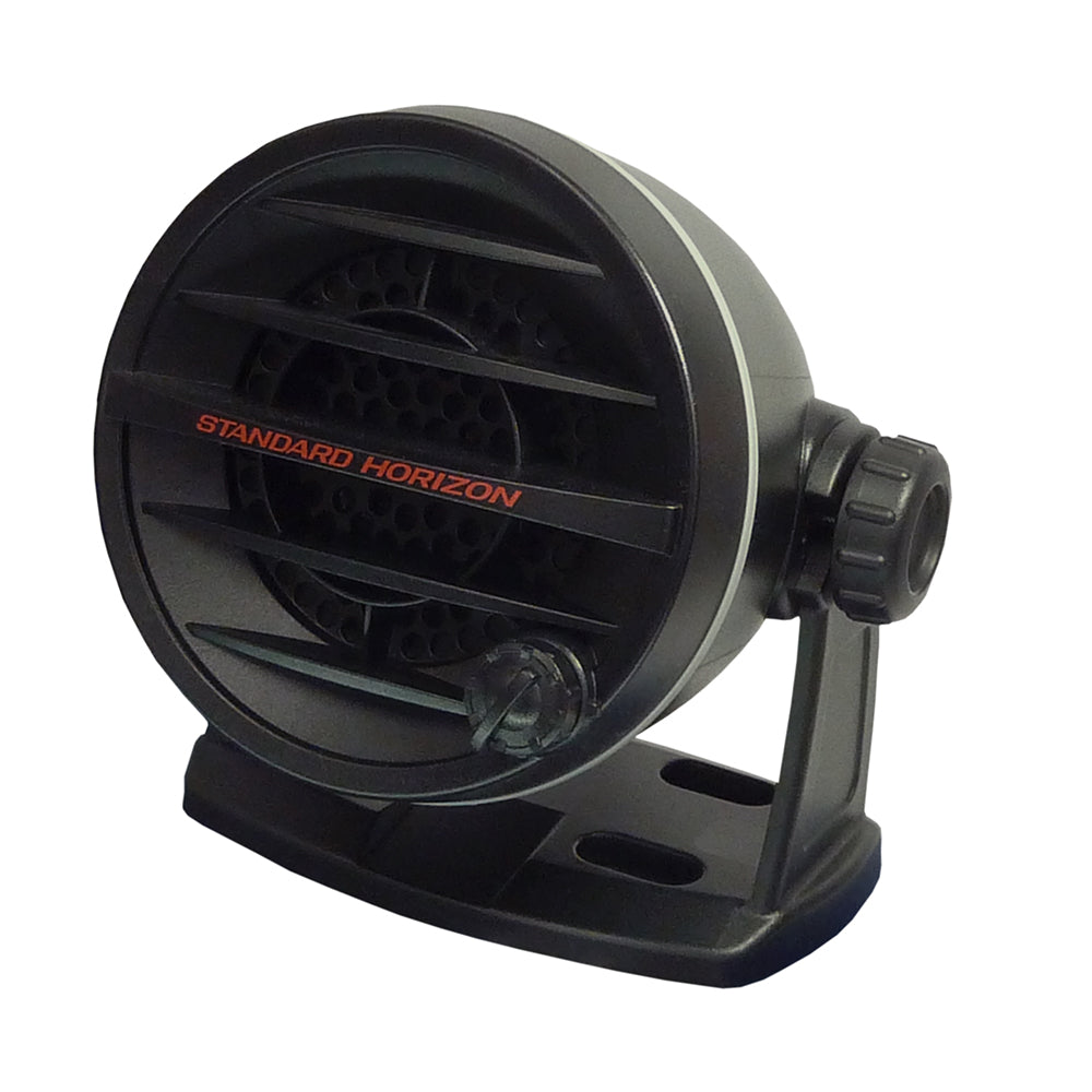 Standard Horizon 10W Amplified External Speaker - Black — marine accessories