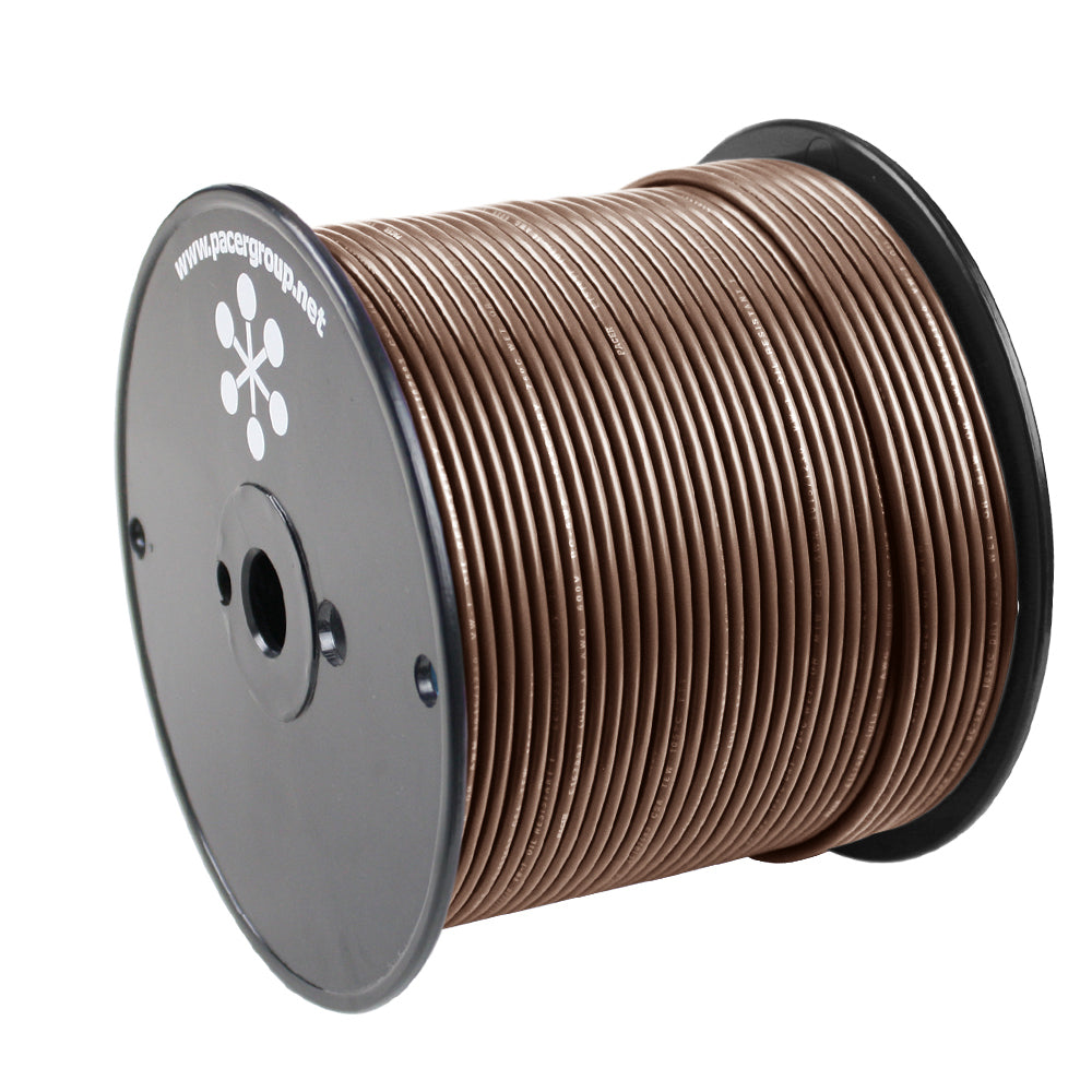 Pacer Brown 14 AWG Primary Wire - 500' — marine wire